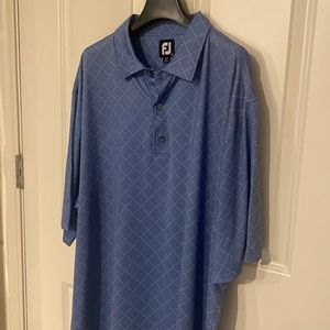 FootJoy Blue Golf Polo - XXL
